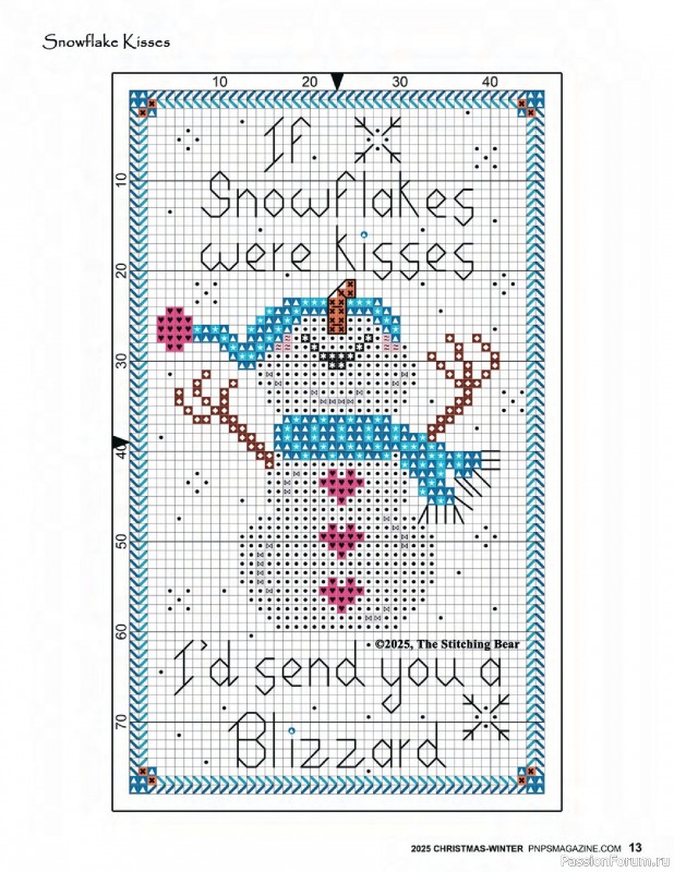 Коллекция вышивки в журнале «Punch Needle & Primitive Stitcher - Winter 2025»