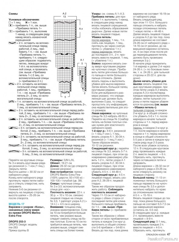 Вязаные модели в журнале «Creazion №4 2025»