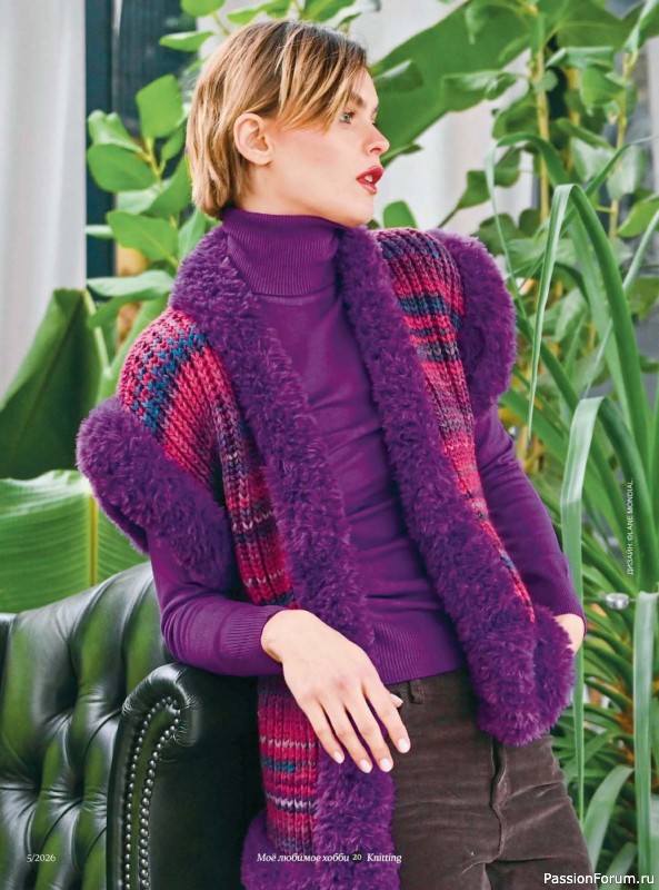 Вязаные модели в журнале «Knitting. Вязание №5 2026»