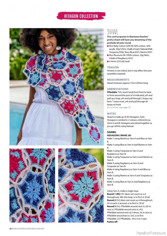 Вязаные проекты крючком в журнале «Simply Crochet №165 2025»