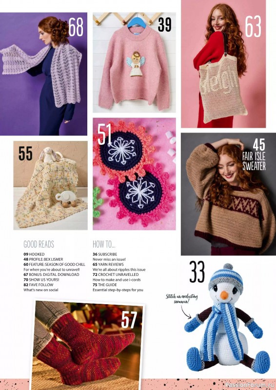 Вязаные проекты крючком в журнале «Simply Crochet №169 2025»