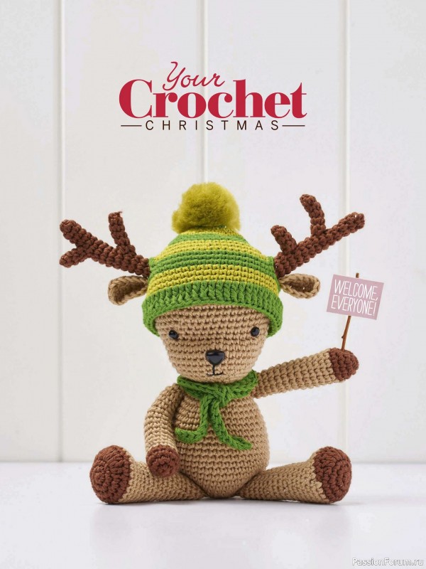 Вязаные проекты крючком в журнале «Your Crochet Christmas - 2025»
