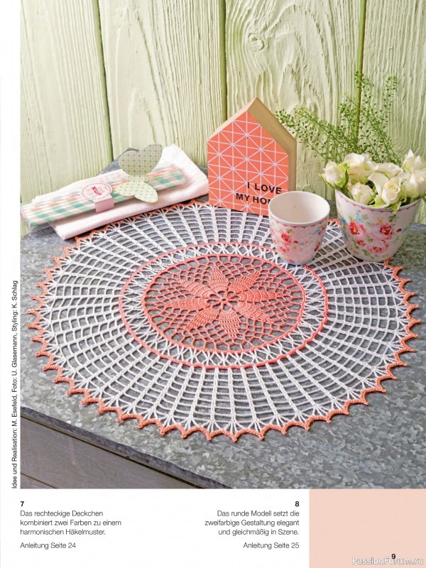 Вязаные проекты спицами в журнале «Hakeln Kreativ №1 2026»