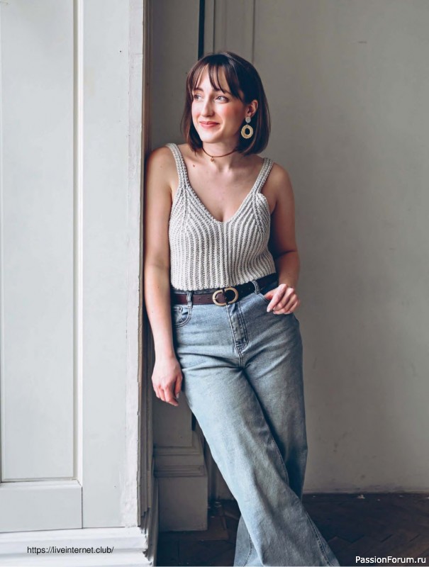 Вязаные проекты в книге «Поперечное вязание крючком от А до Я». Продолжение