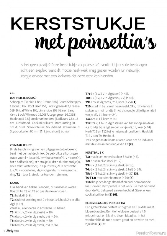 Коллекция проектов для рукодельниц в журнале «HobbyHandig №257 2025»