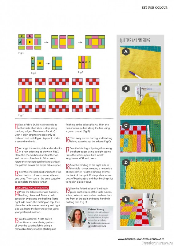 Коллекция проектов для рукодельниц в журнале «Love Patchwork & Quilting №153 2025»