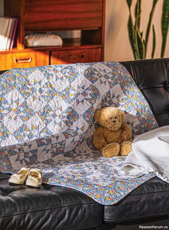 Коллекция проектов для рукодельниц в журнале &laquo;Quick+Easy Quilts - Spring 2026&raquo;
