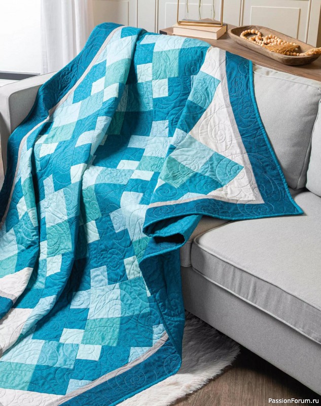 Коллекция проектов для рукодельниц в журнале «Quilter's World - Winter 2025»