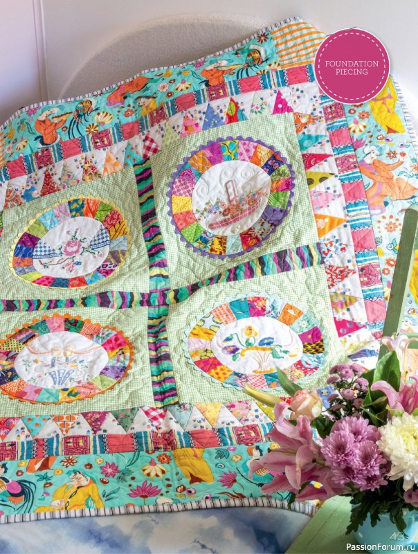 Коллекция проектов для рукодельниц в журнале &laquo;Quilters Companion №138 2026&raquo;