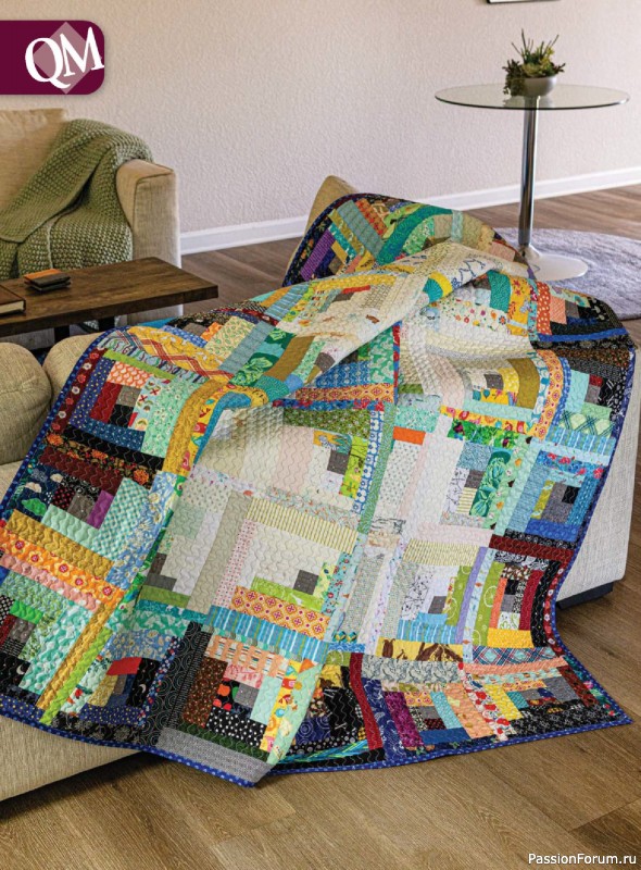 Коллекция проектов для рукодельниц в журнале «Quiltmaker - Winter 2026»