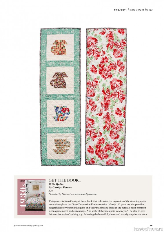 Коллекция проектов для рукодельниц в журнале &laquo;Todays Quilter №143 2026&raquo;