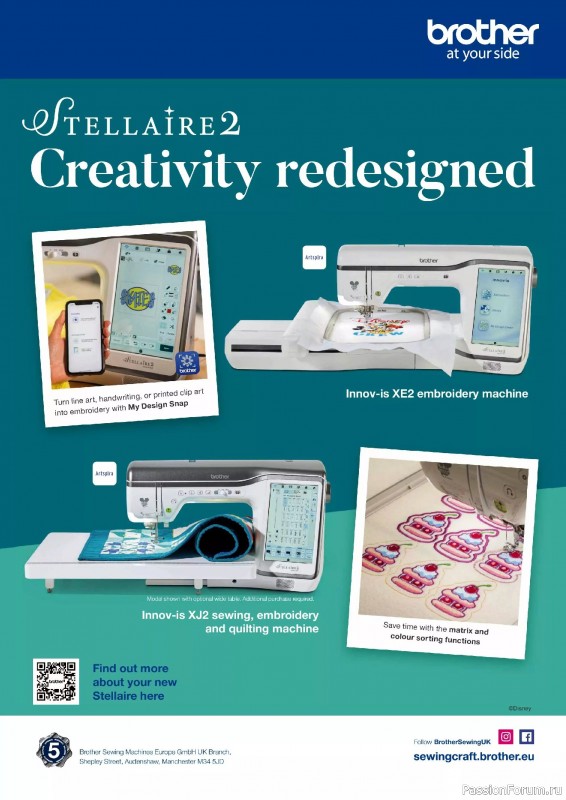 Коллекция вышивки в журнале «Love Embroidery №63 2025»