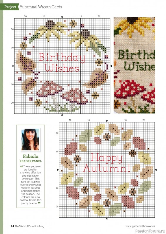 Коллекция вышивки в журнале &laquo;The World of Cross Stitching №377 2026&raquo;