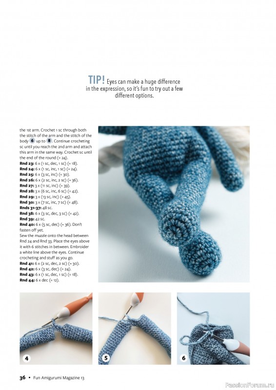 Вязаные проекты крючком в журнале «Fun Crochet Magazine №13 2025»