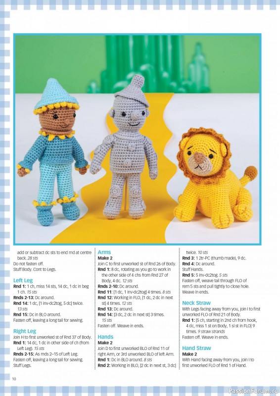 Вязаные проекты крючком в журнале «Your Cjmplete Wizard of oz Collection 2025»