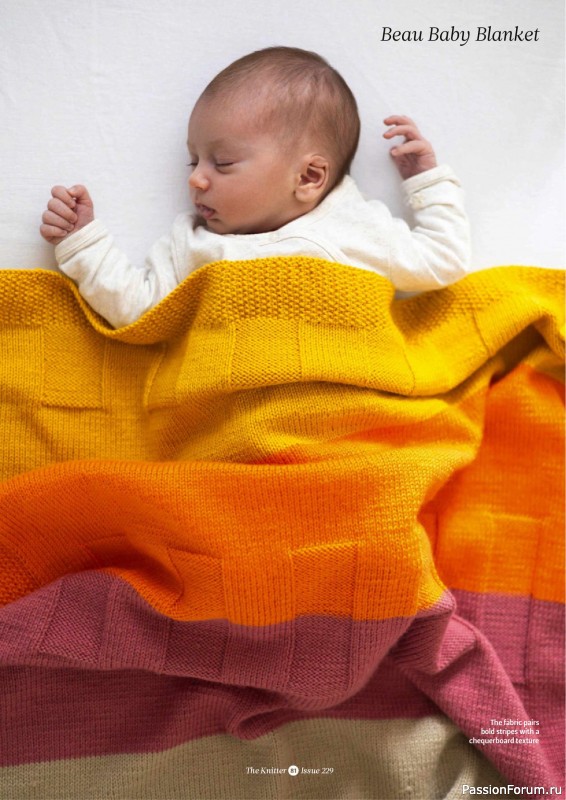 Вязаные проекты спицами в журнале «The Knitter №229 2026»
