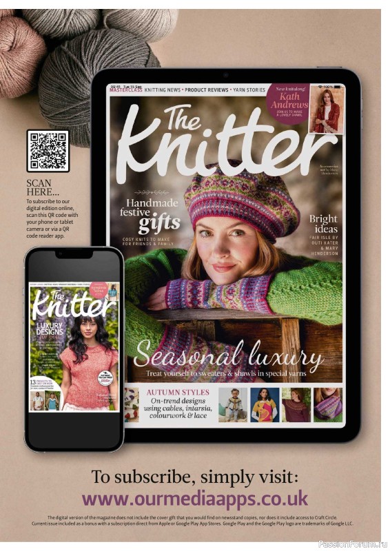 Вязаные проекты спицами в журнале &laquo;The Knitter №234 2026&raquo;
