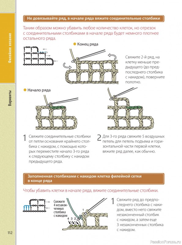 Вязаные проекты в книге &laquo;Ажурное вязание крючком&raquo;. Продолжение