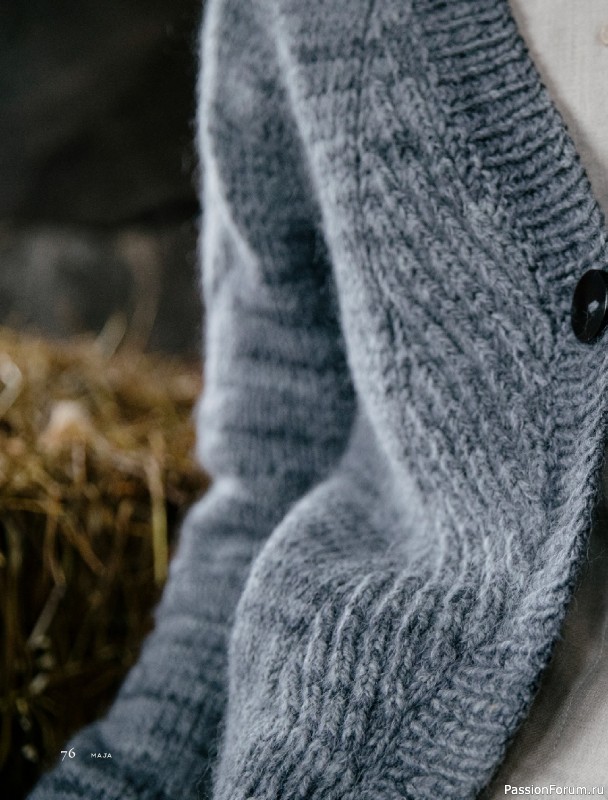 Вязаные проекты в книге «Contrasts Textured Knitting»