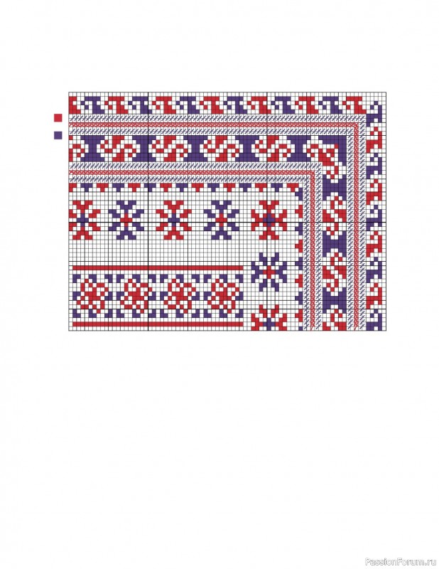 Вязаные проекты в книге &laquo;Вышиваем крестом скатерти, салфетки, рушники&raquo;. Часть 2