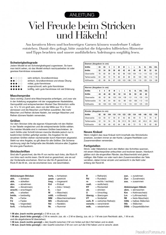 Вязаные проекты в журнале «Burda Stricken №1 2026»