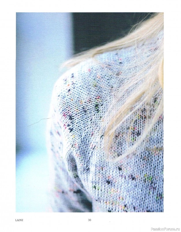 Вязаные проекты в журнале &laquo;Laine Magazine №1 2016 Autumn/Winter&raquo;.