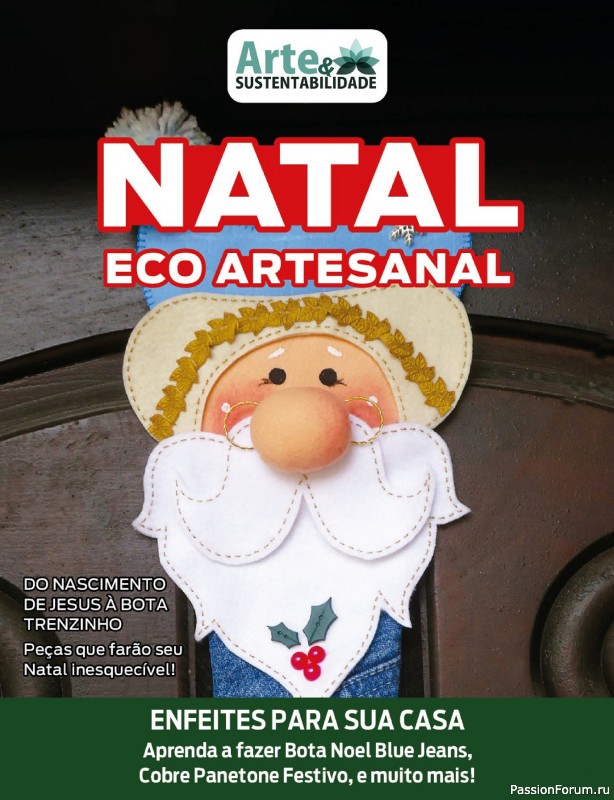 Вязаные проекты в журнале «Arte & Sustentabilidade Ed.47 Natal Eco Artesanal»