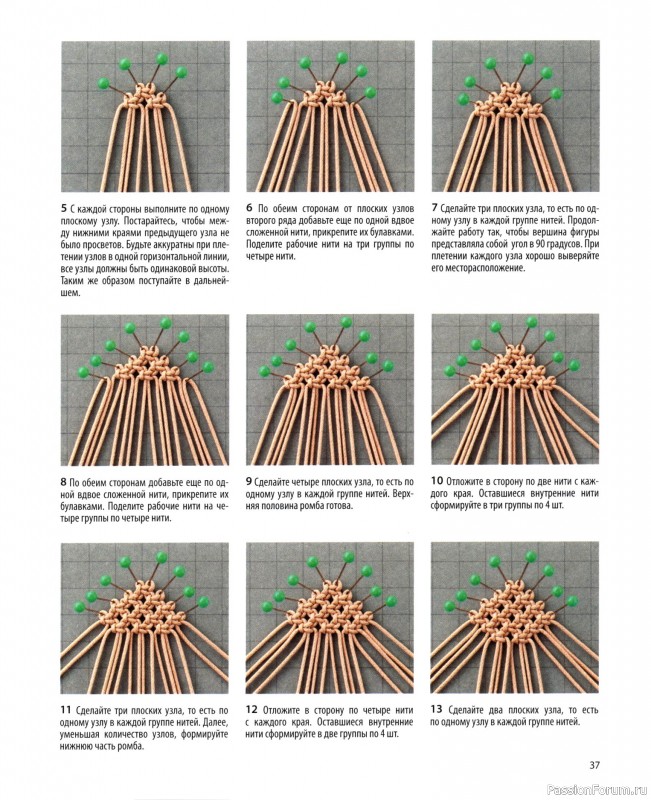 Коллекция проектов для рукодельниц в книге &laquo;Японское ажурное макраме&raquo;