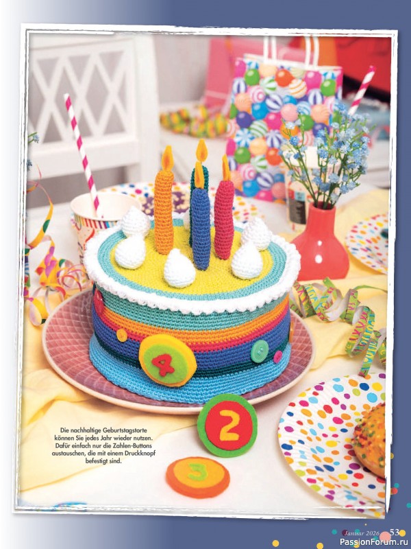 Коллекция проектов для рукодельниц в журнале «Anna Germany №1 2026»