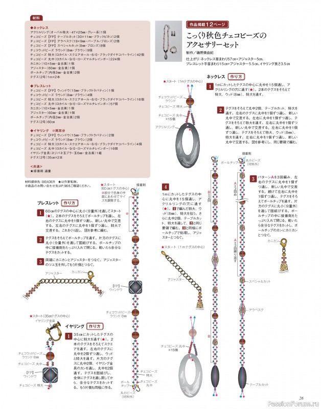Коллекция проектов для рукодельниц в журнале «Bead friend - Autumn 2025»