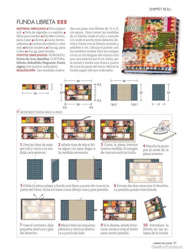Коллекция проектов для рукодельниц в журнале «Labores del hogar №781 2024»