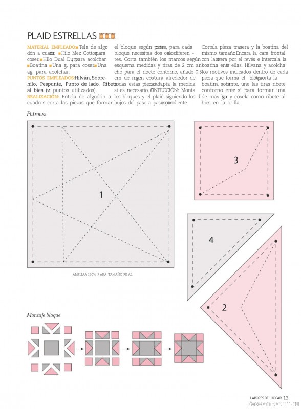 Коллекция проектов для рукодельниц в журнале &laquo;Labores del hogar №793 2025&raquo;