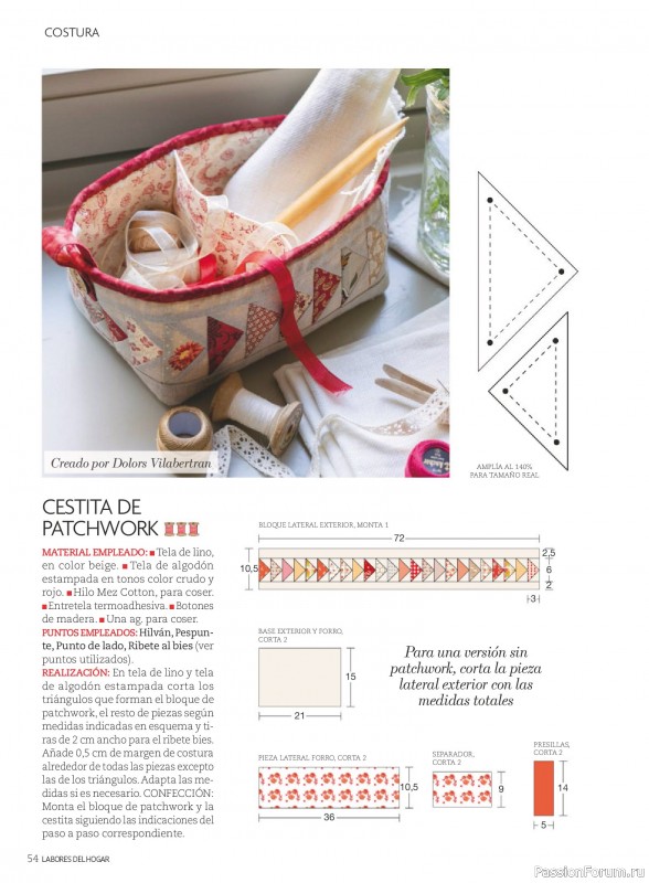 Коллекция проектов для рукодельниц в журнале &laquo;Labores del hogar №796 2026&raquo;