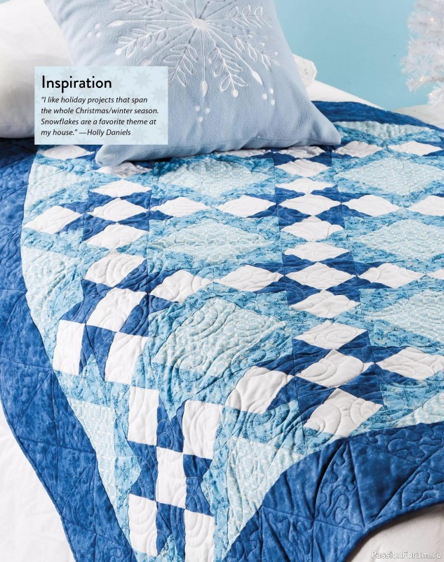 Коллекция проектов для рукодельниц в журнале «Quilter's World Special Edition - Christmas 2025»