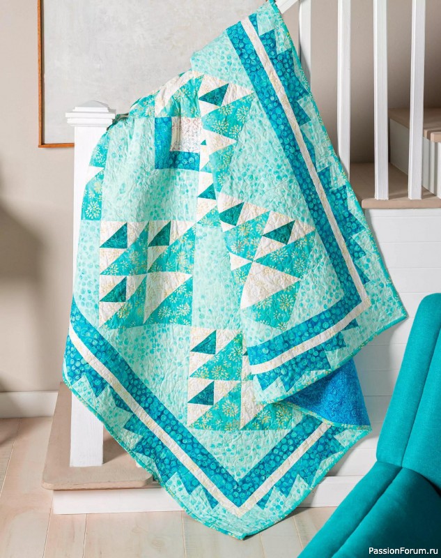 Коллекция проектов для рукодельниц в журнале «Quilter's World - Winter 2025»