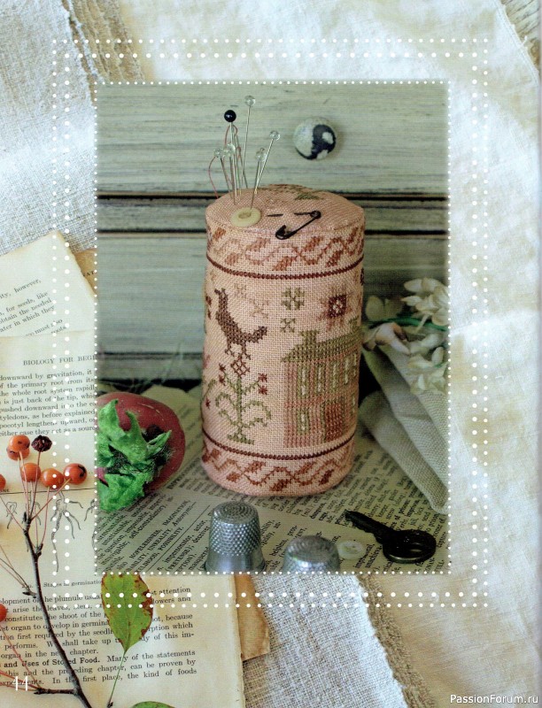 Коллекция вышивки в книге «Sewing Club»