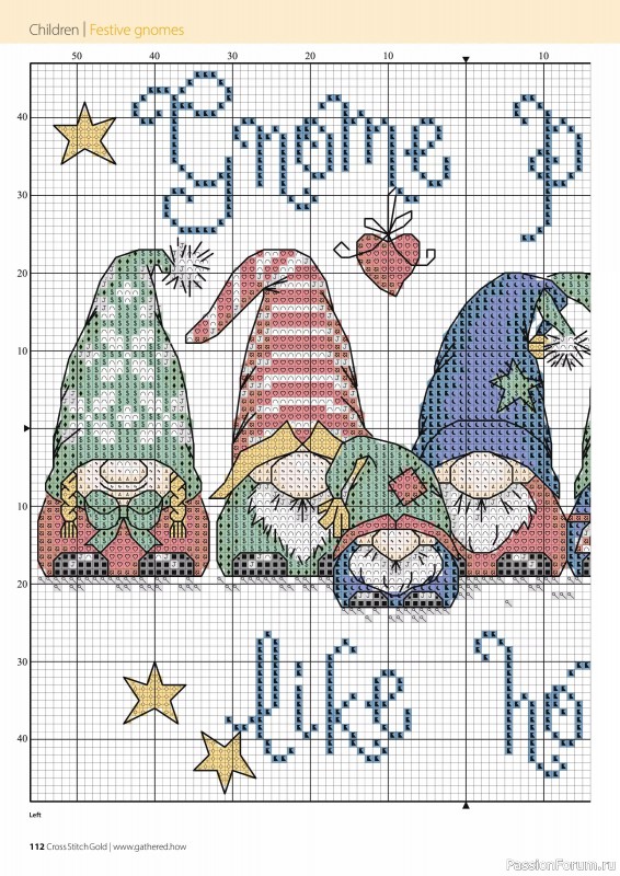 Коллекция вышивки в журнале «Cross Stitch Gold - Christmas 2024»