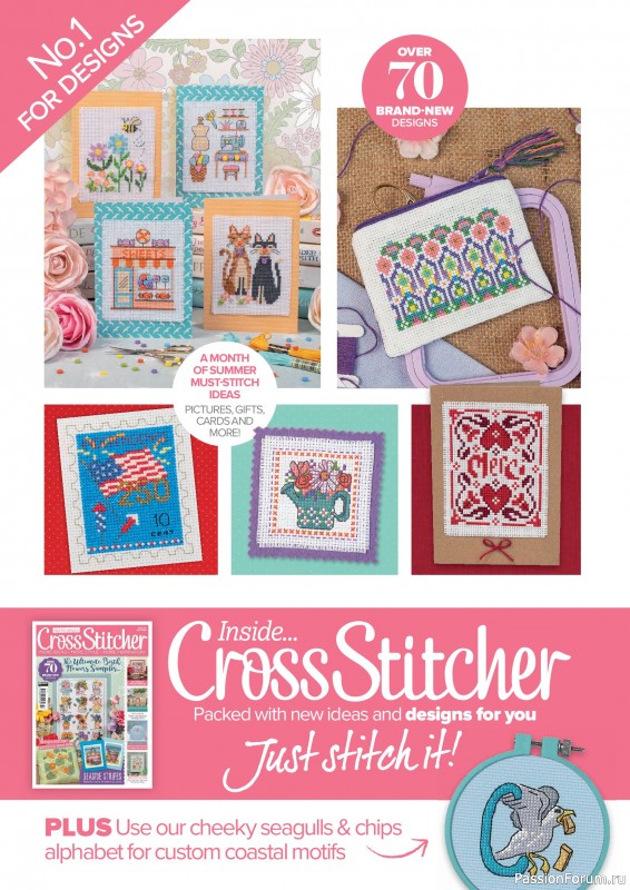 Коллекция вышивки в журнале &laquo;CrossStitcher №437 2026&raquo;