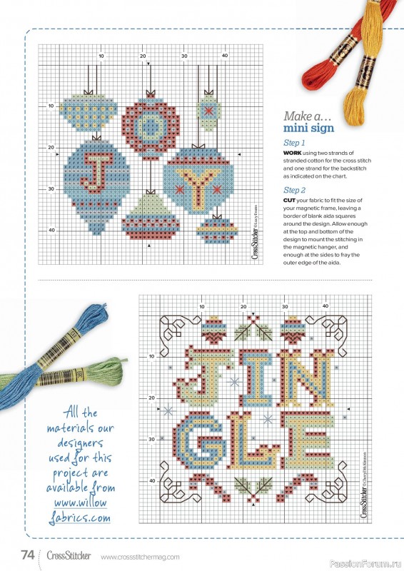 Коллекция вышивки в журнале &laquo;CrossStitcher №442 2026&raquo;