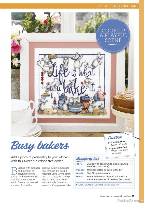 Коллекция вышивки в журнале &laquo;Ultimate Cross Stitch Collection - Durene Jones 2026&raquo;. Часть 1