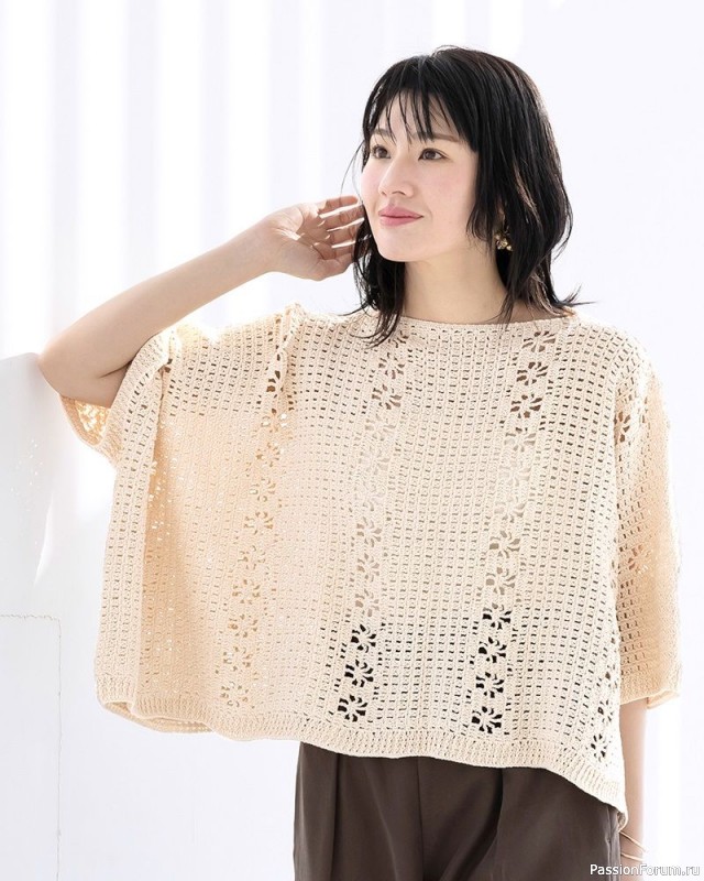 Вязаные модели в журнале «Knit Ange - Summer 2025»