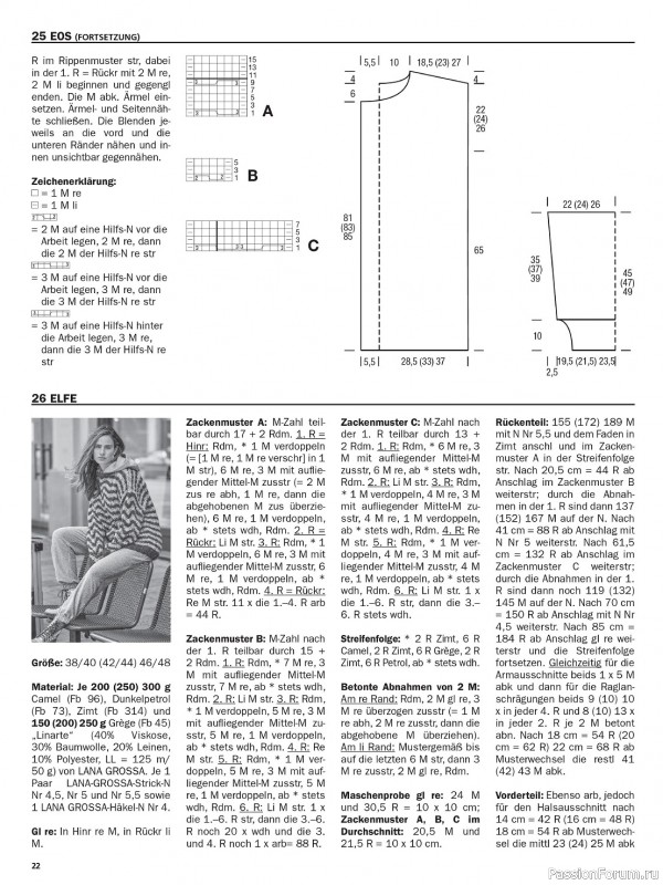 Вязаные модели в журнале «Maschentrends №2 2023»