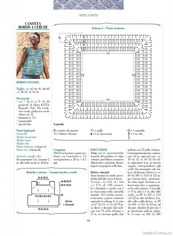 Вязаные модели в журнале «Piu Maglia №35 2023»