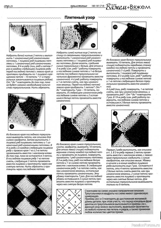 Вязаные модели в журнале «Вяжем сами №180-181 (7-9)»