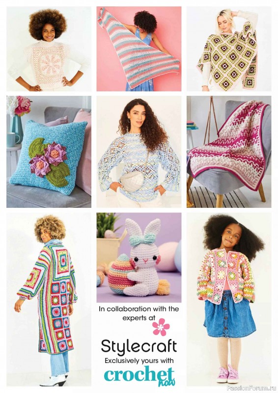 Вязаные проекты крючком в журнале &laquo;Crochet Now №130 2026&raquo;