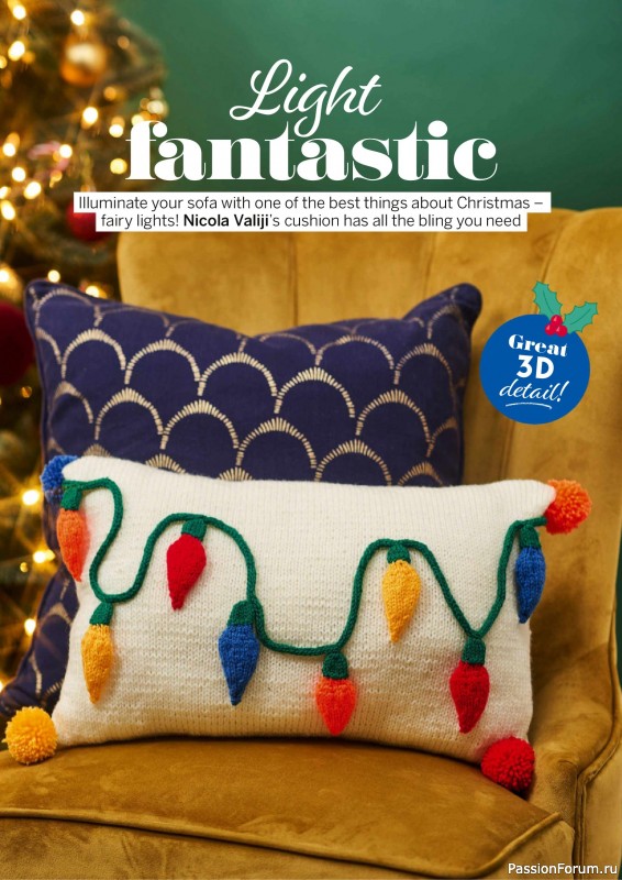 Вязаные проекты крючком в журнале «Simply Knitting - Your Knitted Christmas - 2025»