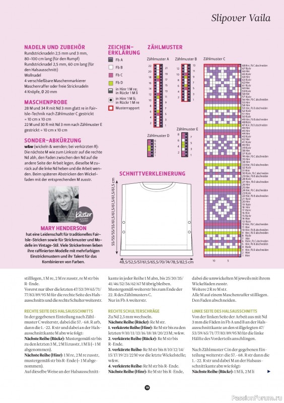Вязаные проекты спицами в журнале &laquo;The Knitter №82 2026 Germany&raquo;