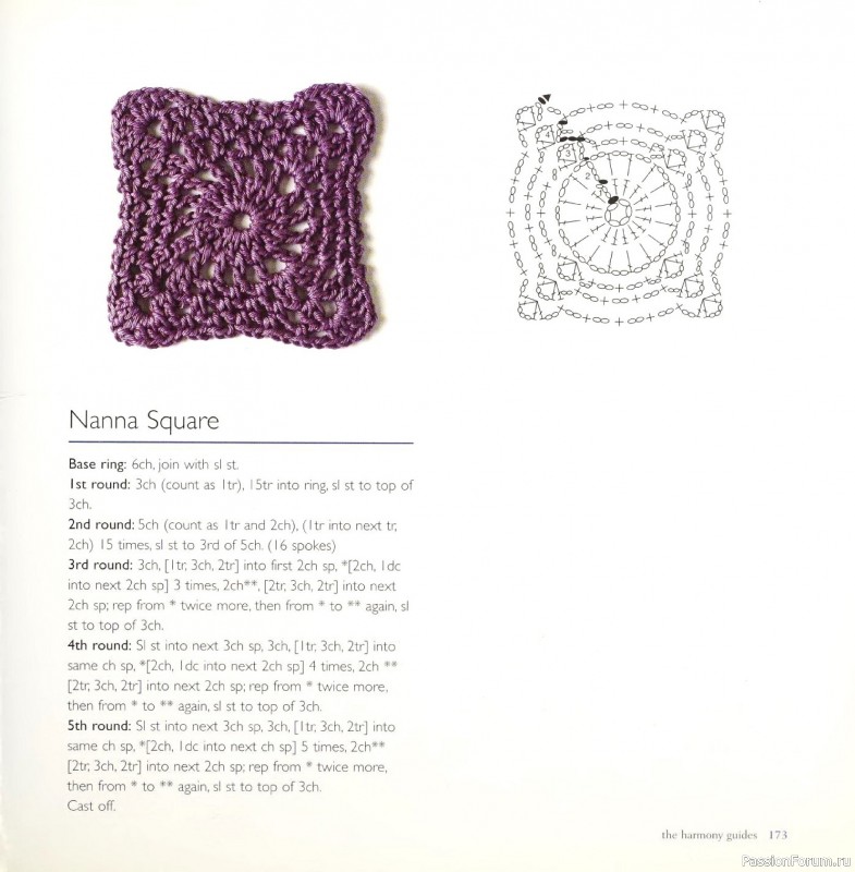 Вязаные проекты в книге &laquo;Crochet Stitch Motifs&raquo;. Продолжение