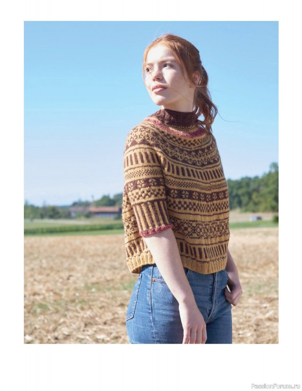 Вязаные проекты в книге «Fair Isle Fashion Knits». Продолжение