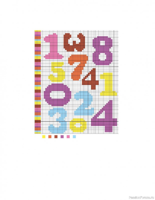 Вязаные проекты в книге &laquo;Вышиваем крестом скатерти, салфетки, рушники&raquo;. Часть 2